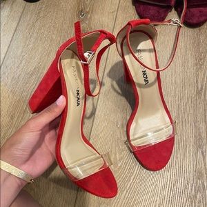 Fashion nova red Heels